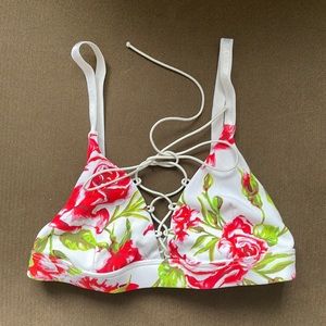 Rad Pole Wear Floral Bikini Top